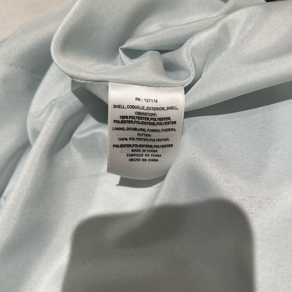 Jenny Yoo BHLDN Inesse Bridesmaid Maxi Dress in aqua Size 4 - Picture 3 of 9